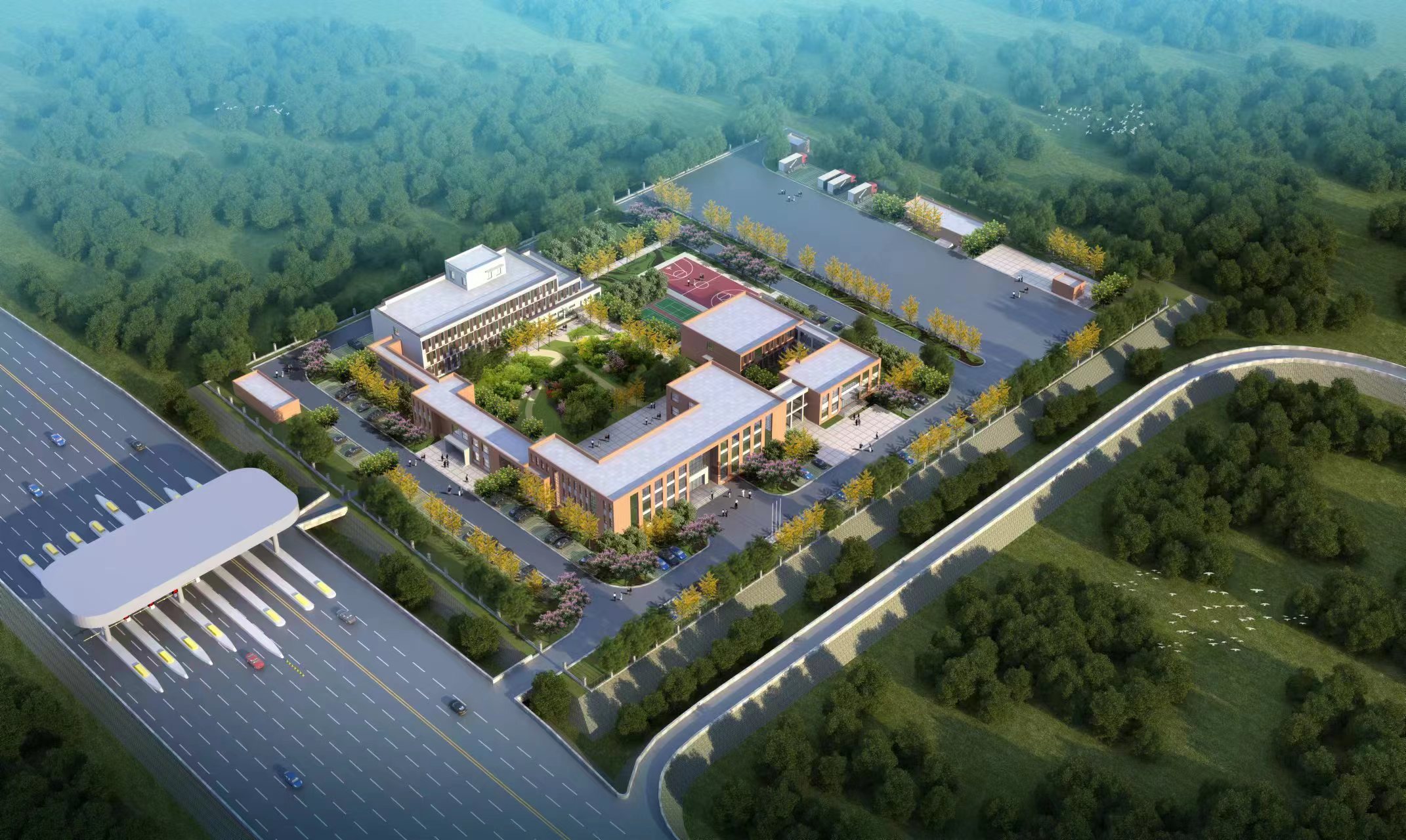 渑池至淅川高速公路渑池至洛宁段房建工程施工 MLFJ-3 标段施工